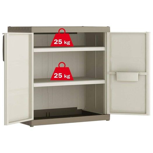 Keter Low Storage Cabinet Excellence XL - Free Delivery Nationwide