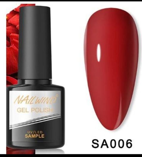 6 Colour Set Nail Semi Permanent Polish Gel 6 ml