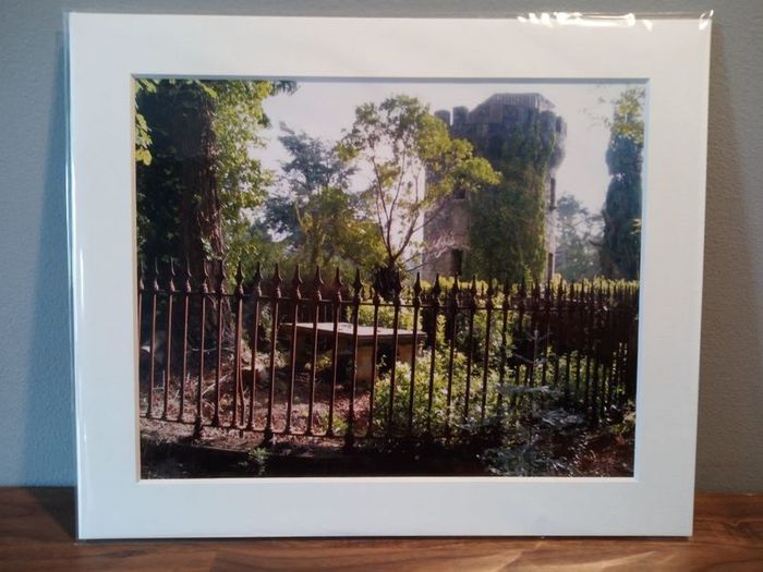 Mounted Original Photography - Powerscourt Cemetery, Wicklow
