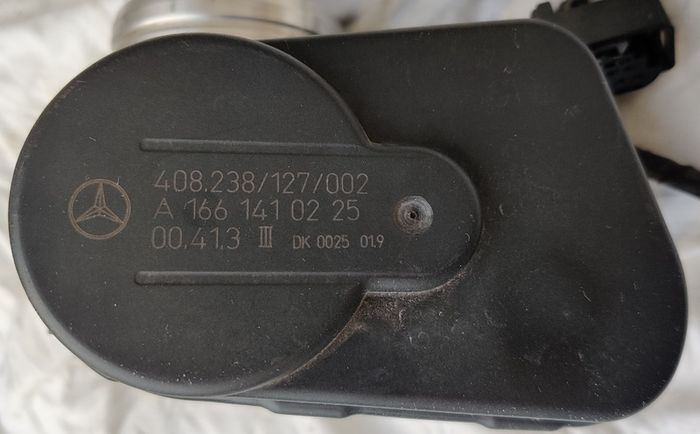 Air Throttle Body A1661410225 408.238/127/002 Mercedes