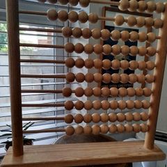 Wood abacus
