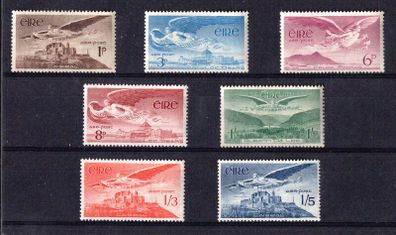 1948-65 Ireland Airmail Stamps Mounted Mint