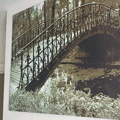 Large bridge canvas print-Gallery Direct80/100cm