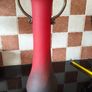 Rare Franz Caffrey Handcrafted Art Nouveau Vase  with Copper Handles Image 3