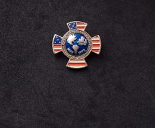 Vintage Christopher Columbus  " Santa Maria Badge "