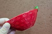 Decorative strawberry tray