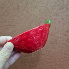 Decorative strawberry tray