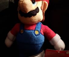 Mario Super Mario Brothers 9" Inch Plush BRAND NEW Nintendo toy doll 2022 red