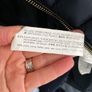 Zara navy lightweight down jacket Image 6
