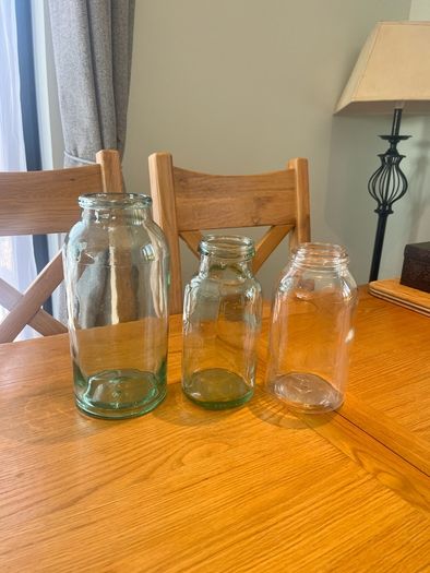 Antique Glass Shop Jars