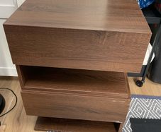 Two Wall Mounted Bedside Tables