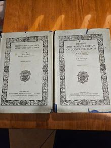 Construction Related Vintage 1946 And 1948 X2 Books. Both Hardback With Dustjacket. Dustjacket Tatty Books Good. See Photos For Same.