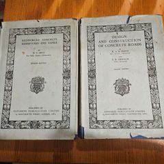 Construction Related Vintage 1946 And 1948 X2 Books. Both Hardback With Dustjacket. Dustjacket Tatty Books Good. See Photos For Same.