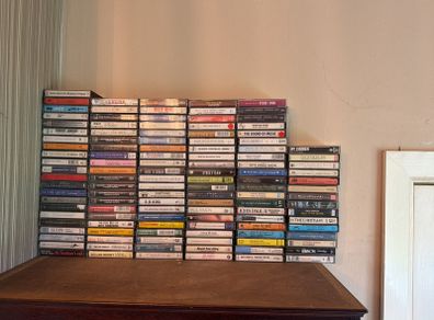 Original Cassette Albums Collection. Irish Folk, Rock, Pop, Indie. 120 in Total.