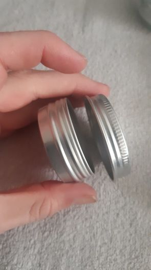 30ml Round Screwtop Tincture Tin Sample Essence Oil Vial