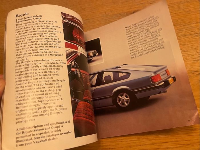 Vauxhall 1980 all model catalogue