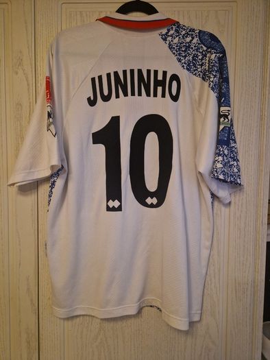 Vintage Errea Middlesbrough Away Shirt Juninho 1996