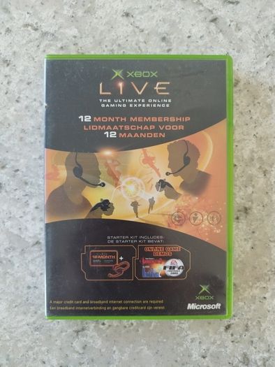 Xbox Live. Starter Disk Kit - Xbox