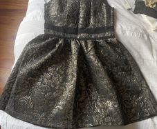 Awear black and gold dress