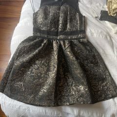 Awear black and gold dress