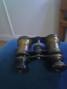 Binoculars ,vintage brass