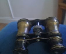 Binoculars ,vintage brass