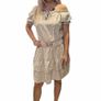 Spanish dress with ruffles, beige Image 3