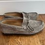 Grey Suede moccasin shoes Image 3
