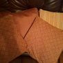 Orange Copper Colured Cushions Image 5