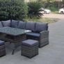 Garden Corner Rattan Furniture / Dining Table / Sofas / 10 Seater / Delivery Image 6
