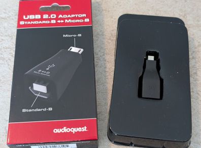AudioQuest adapter for Chord Mojo or similar