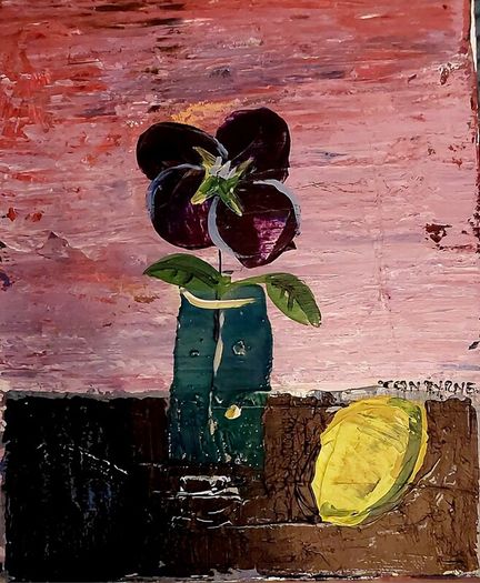 Tom Byne painting
