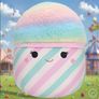 Squishmallows 30cm Bevin the Pink and Blue Cotton Candy Plush Image 2