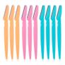 3/10Pcs Eyebrow Razor Eyebrow Trimmer Women Face Razor Hair Remover Eye Brow Shaver Blades for Cosmetic Beauty Makeup Tools Image 6