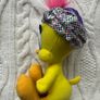 Vintage Tweety Bird Genie Plush Toy Looney Tunes Stuffed Animal 1999 NO Rug and Gilet Used Please look at the pictures Image 9