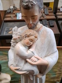 Vintage Large Holy Statue