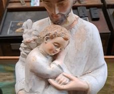 Vintage Large Holy Statue