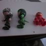 Disney PJ Masks Action Figures X3 Luna Girl 3",Super Moon Gecko 3" and Image 3