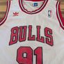 Vintage chicago bulls dennis rodman basketball jersey Image 3