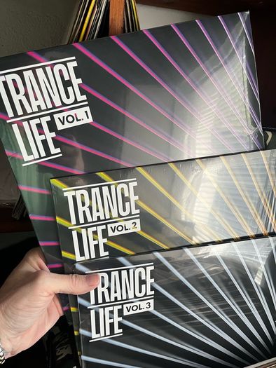 Trance life vol 1-2-3   12" vinyl
