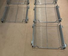 Pull Out Wire Storage shelves for kitchen storage