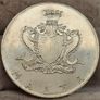 Malta 1972 Silver 2 Pounds Liri Beautiful Uncirculated Image 3