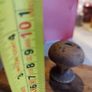 Antique wooden rocker ink blotter Desk top decor Original antique item. Image 3