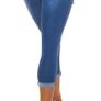 Skinny Mid-Waist Ripped Jeans JEANSBLAU size 34 xs Image 2