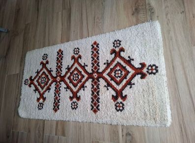 Handwoven Pure Wool Rug