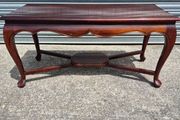 Mahogany Coffee Table - Queen Anne Style
