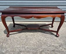 Mahogany Coffee Table - Queen Anne Style