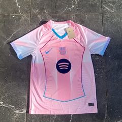 Pink Barcelona Football Jersey