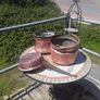 Vintagr Copper pots Image 3