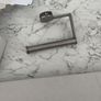 Towel rail and toilet roll holder Image 4